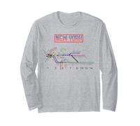 Brooklyn Treno Long Island Ferroviaria Strada Ferroviaria Trasporto M Maglia a Manica