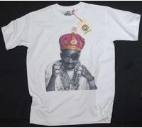 Brooklyn Zoo Vintage Slick Rick Il Ruler Corona Rétro Hip Hop T-Shirt