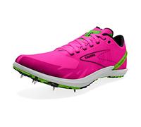 BROOKS Draft XC, Sneaker Uomo, Pink GLO/Green/Black, 38 EU