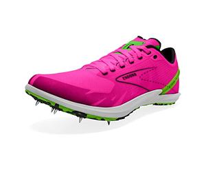 Brooks 1000391D661 Draft XC Uomo, Pink GLO/Green/Black EU 47.5