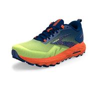 BROOKS 1104031D395 Cascadia 17 Uomo, Sharp Green/Navy/Firecracker EU 44