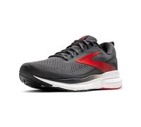 Brooks 1104121D083 Trace 3 Uomo, Ebony/Fiery Red/White EU 46.5