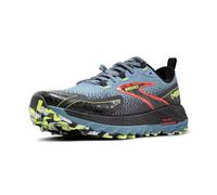 Brooks 1104261D004 Cascadia 18 Uomo, Citadel/Ebony/Lime EU 42
