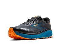 BROOKS 1104291D015 Divide 5 Uomo, Ebony/Mosaic Blue/Orange EU 43