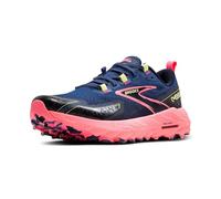 BROOKS 1204161B496 Cascadia 18 Donna, Grey Blue/Pink/Sunny Lime EU 40.5