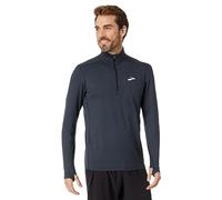 BROOKS 211492090 Dash 1/2 Zip 2.0 Maglia Lunga Uomo Htr Black Taglia 35