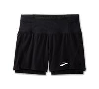 Brooks High Point 5" 2 In 1 Pantaloncini nero S