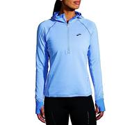 BROOKS 221568497 Notch Thermal Hoodie 2.0 Maglia Lunga Donna Heather Blue Lavender Taglia 35