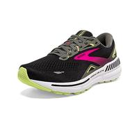 Brooks Adrenaline Gts 23, Scarpe da corsa Donna, Nero (Black Gunmetal Sharp Green 1B), 38 EU