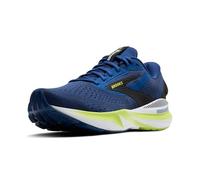 BROOKS Adrenaline GTS 24, Sneaker Uomo, Navy Peony/Black/Acid Lime, 41 EU