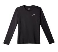 Maglia a maniche lunghe brooks atmosphere 3 0 uomo nero