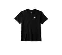 Brooks Atmosphere Short Sleeve 3.0, T-Shirt da Running Uomo (IT, Testo, XL, Regular, Regular, Nero)