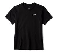 Brooks Atmosphere Short Sleeve 3.0, T-Shirt da Running Uomo (IT, Testo, XL, Regular, Regular, Nero)