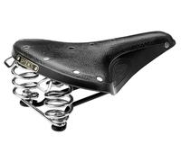 Brooks B67 Bicicletta Sella Cromo Molle pelle Nera