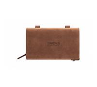 Borsa sottosella Brooks England D-Shaped marrone chiaro
