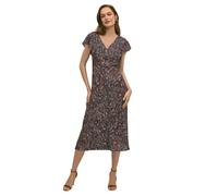 Brooks Brothers - Abito midi con scollo a V e stampa paisley - - Dresses - Donna - Blu - 2XS
