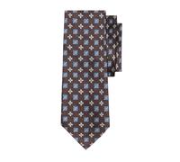 Brooks Brothers, ,Accessories ,Uomo ,Marrone ,ONE SIZE Micro Effect Silk Tie