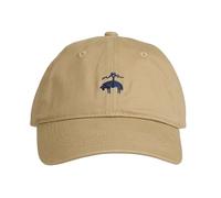Brooks Brothers Berretto da baseball classico da uomo in 100% twill di cotone, con logo intrecciato, taglia unica, regolabile, blu navy classico, Safari Classico, 0-1