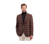Brooks Brothers - Blazer in Misto Lana Vergine Seta Lino Marrone - - Jackets - Uomo - Marrone - M
