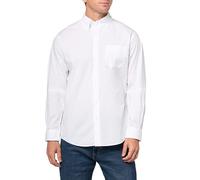 Brooks Brothers Camicia da Uomo Friday in Popeline, Bianco, XL
