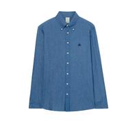 Brooks Brothers - Camicia Denim Slim Fit con Colletto a Bottoni - - Shirts - Uomo - Blu - L