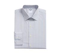 Brooks Brothers - Camicia in Cotone Regular Fit con Collo Ainsley - - Shirts - Uomo - Blu - L