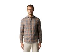 Brooks Brothers - Camicia in twill stretch a quadri slim fit non-iron con colletto button-down - - Shirts - Uomo - Beige - 2XL