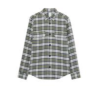 Brooks Brothers - Camicia oversize in flanella di cotone a quadri con tasche a soffietto - - Shirts - Uomo - Verde - XL