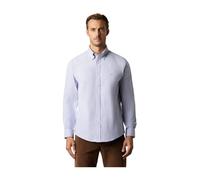 Brooks Brothers - Camicia Oxford a Righe Elasticizzata Non-Iron Regular Fit con Colletto Button Down - - Shirts - Uomo - Blu - M