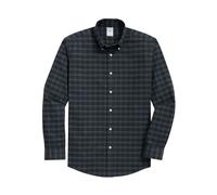 Brooks Brothers - Camicia Oxford Elasticizzata Non-Iron Slim Fit con Collo Button Down - - Shirts - Uomo - Multicolore - L