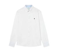 Brooks Brothers - Camicia Oxford Slim Fit Non-Iron Button Down - - Shirts - Uomo - Bianco - L