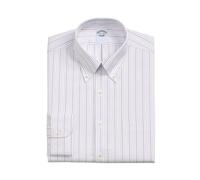 Brooks Brothers - Camicia Regular Fit Non-Iron con Collo Button Down - - Shirts - Uomo - Bianco - S
