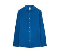 Brooks Brothers - Camicia Slim Fit in Velluto a Coste di Cotone con Colletto a Punta - - Shirts - Uomo - Blu - M