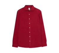 Brooks Brothers - Camicia Slim Fit in Velluto a Coste di Cotone con Colletto Classico - - Shirts - Uomo - Rosso - S