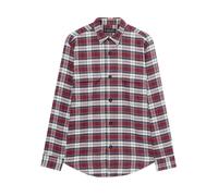 Brooks Brothers - Camicia sovradimensionata in flanella di cotone a quadri con tasche a soffietto - - Shirts - Uomo - Rosso - XL