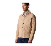 Brooks Brothers - Giubbotto Camicia in Pelle Scamosciata - - Jackets - Uomo - Beige - 2XL