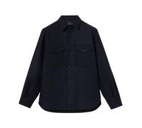 Brooks Brothers - Overshirt in misto lana - - Jackets - Uomo - Blu - S