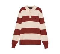 Brooks Brothers - Polo a righe in cotone e cashmere da rugby - - Knitwear - Uomo - Multicolore - S