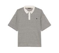 Brooks Brothers - Polo a Righe in Lino-Cotone Jersey con Logo - - Tops - Donna - Multicolore - L