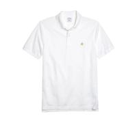 Brooks Brothers - Polo in Cotone Supima Slim-fit a Maniche Corte - - Tops - Uomo - Bianco - 2XL