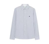 Brooks Brothers, ,Shirts ,Uomo ,Blu ,3XL Camicia Oxford Slim Fit con Colletto a Bottone