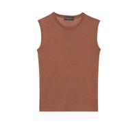 Brooks Brothers - Top in Seta Misti - -Tops -Donna -Marrone -S