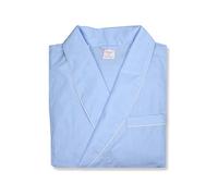 Brooks Brothers Vestaglia da uomo leggera al ginocchio in cotone con cintura,