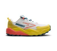 Brooks Caldera 8 - scarpe trail running - donna 9 US White/Yellow/Blue woman Carbonneutral,Recycled Materials
