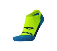 Brooks Calze Running Ghost No Show Neon Giallo Navy XL