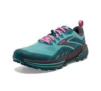 Brooks Cascadia 16, Scarpe da corsa Donna, Verde (Porcellana Blu Corallo Rosa), 37.5 EU Stretta