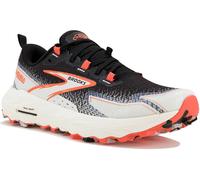 BROOKS Cascadia 18, Sneaker Donna, Nero/Blu Lavaggio/Fiamma, 37.5 EU