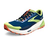 BROOKS Catamount 2, Sneaker Uomo, Blu (Navy Firecracker Sharp Green), 42.5 EU