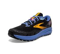 Brooks Divide 3, Scarpe da corsa Donna, Nero (Black Blue Yellow), 41 EU