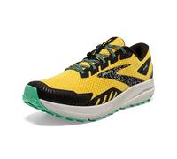 Brooks Divide 4, Sneaker Uomo, Lemon Chrome Black Spring Bud, 41 EU
